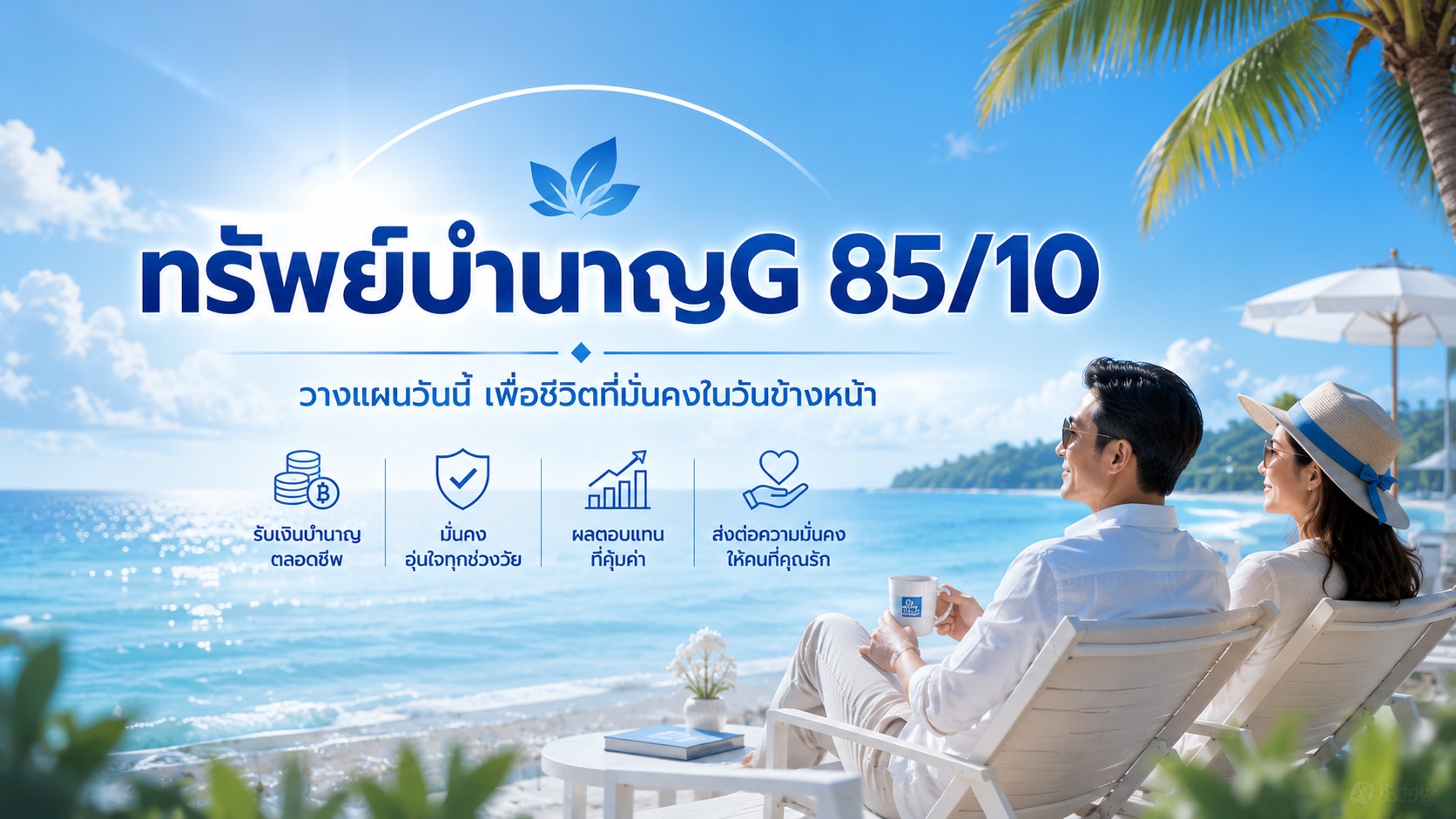 ทรัพย์บำนาญG 85/10 ประกันบำนาญ ลดหย่อนภาษี