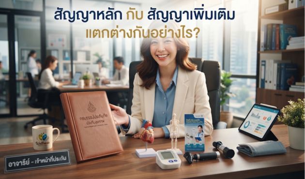 สัญญาหลัก กับ สัญญาเพิ่มเติม แตกต่างกันอย่างไร?